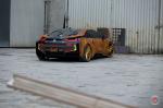 BMW i8 Austin Mahone Rusted by MetroWrapz on Vossen Wheels (VPS-305T) 2016 года